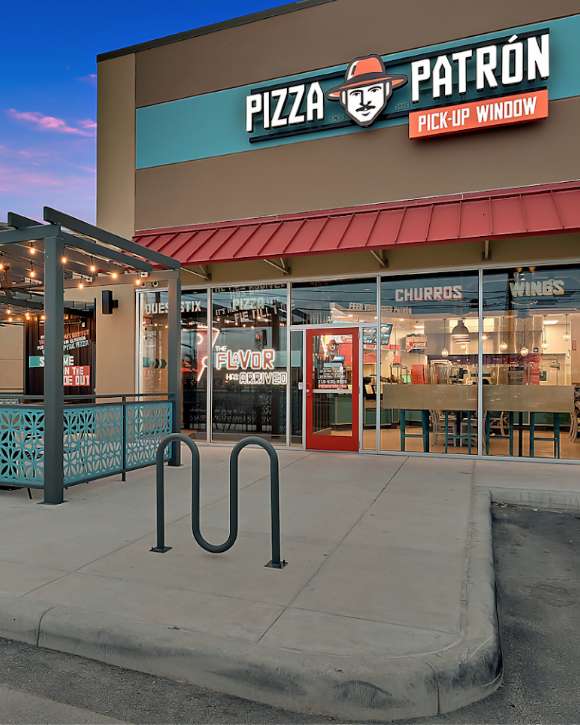 Pizza patron front exterior