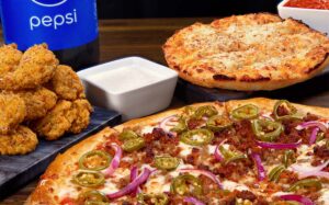 pizza and wings photo